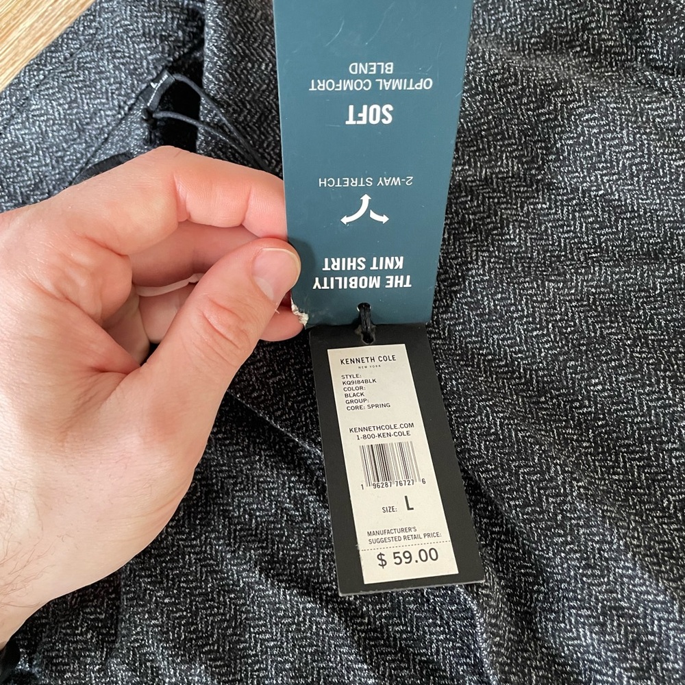 Kenneth Cole short sleeve button down